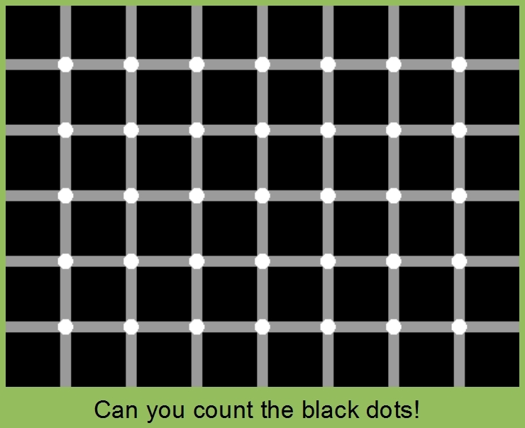 Black dots