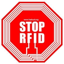 Logo of anti RFID campaign by German privacy group FoeBuD