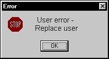 Replace user