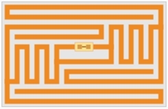 An EPC RFID tag used by WalMart