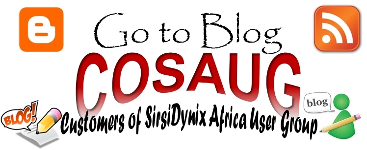 COSAUG Blog COSAUG Blog